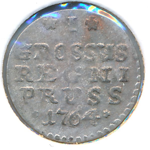Пруссия, 1 грош (1764 г.)