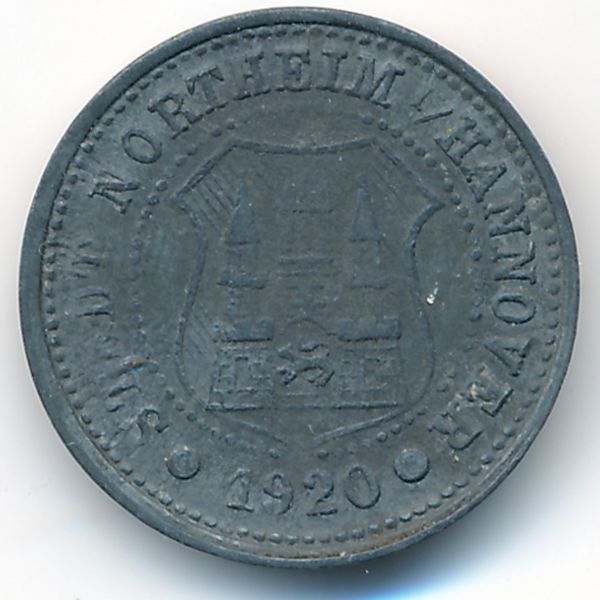 Нортхайм., 10 пфеннигов (1920 г.)