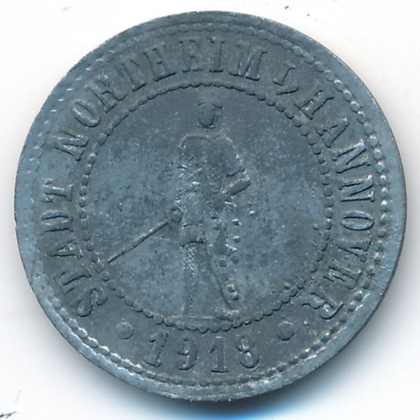 Нортхайм., 50 пфеннигов (1918 г.)