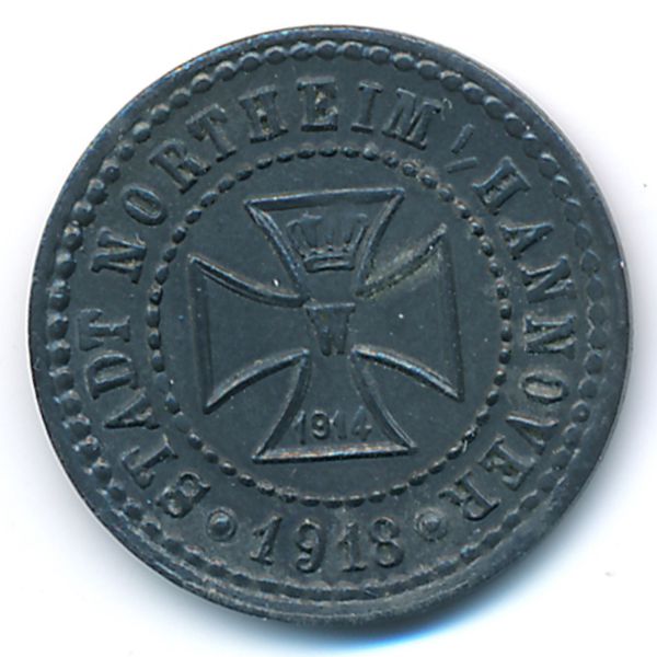 Нортхайм., 5 пфеннигов (1918 г.)