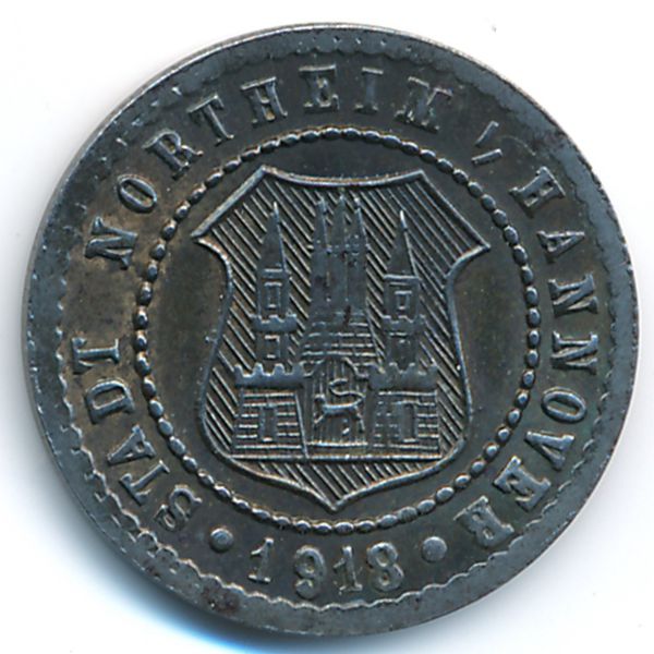 Нортхайм., 10 пфеннигов (1918 г.)