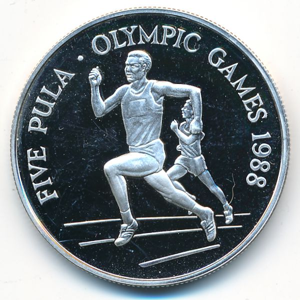 Ботсвана, 5 пул (1988 г.)