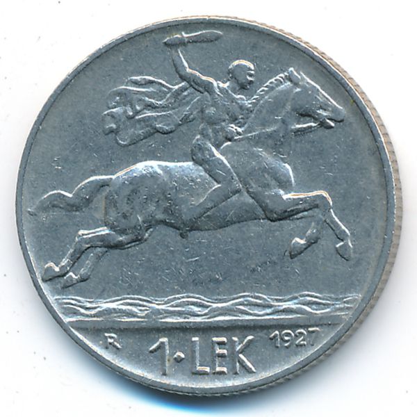 Албания, 1 лек (1927 г.)