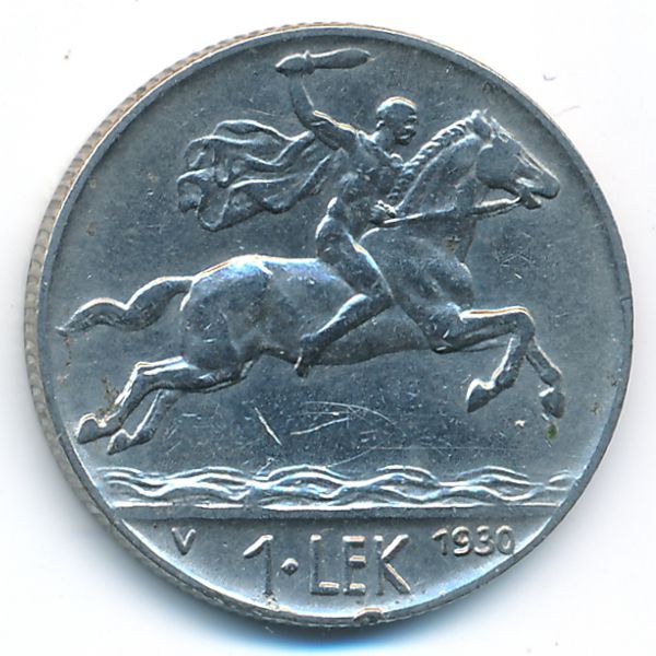 Албания, 1 лек (1930 г.)