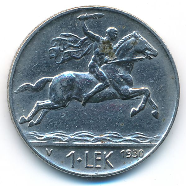 Албания, 1 лек (1930 г.)
