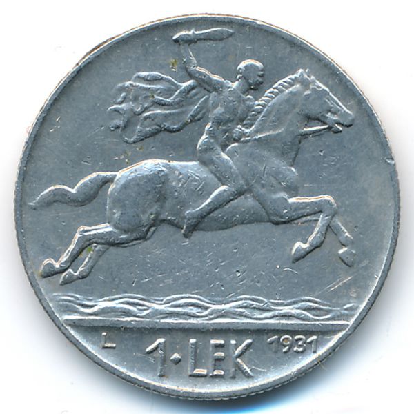 Албания, 1 лек (1931 г.)