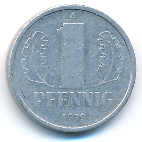 ГДР, 1 пфенниг (1979 г.)