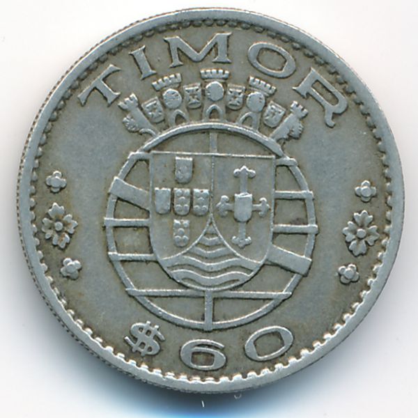 Тимор, 60 сентаво (1958 г.)