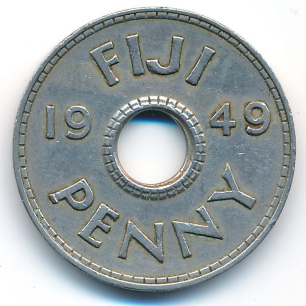 Фиджи, 1 пенни (1949 г.)