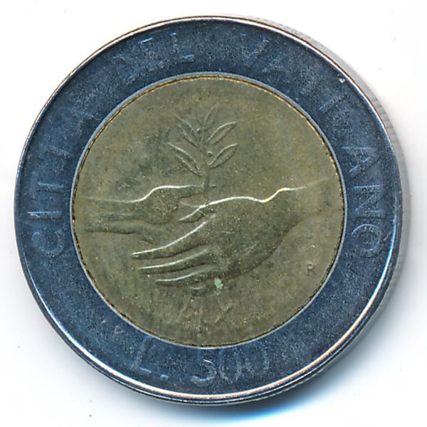 Ватикан, 500 лир (1984 г.)