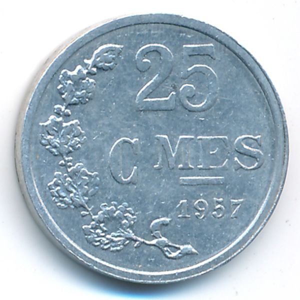Люксембург, 25 сентим (1957 г.)
