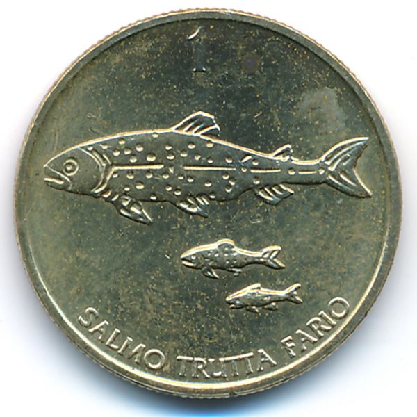 Словения, 1 толар (1997 г.)