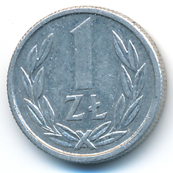 Польша, 1 злотый (1989 г.)