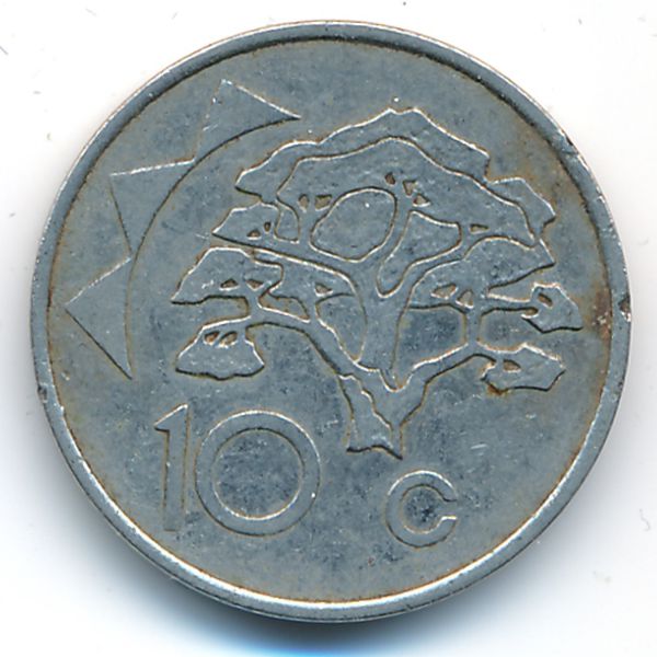 Намибия, 10 центов (1993 г.)