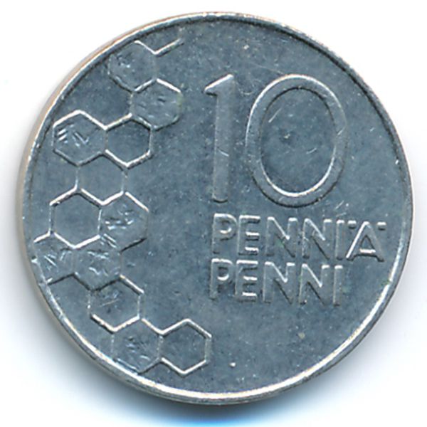 Финляндия, 10 пенни (1992 г.)