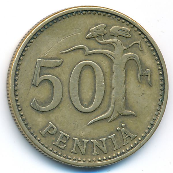 Финляндия, 50 пенни (1963 г.)