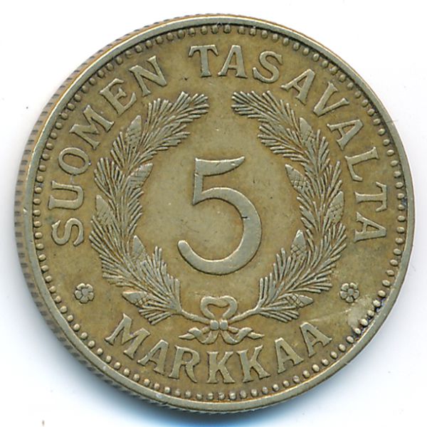 Финляндия, 5 марок (1931 г.)