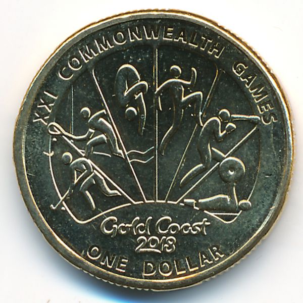 Австралия, 1 доллар (2018 г.)