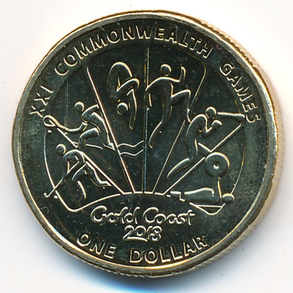 Австралия, 1 доллар (2018 г.)