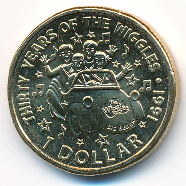 Австралия, 1 доллар (2021 г.)