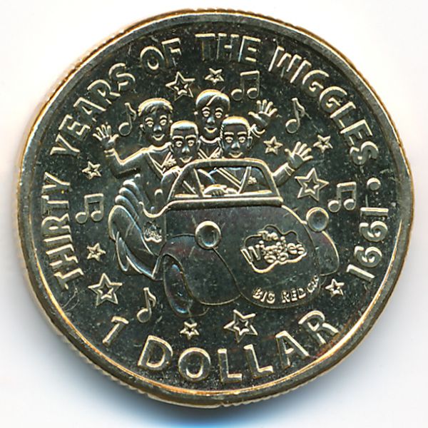 Австралия, 1 доллар (2021 г.)