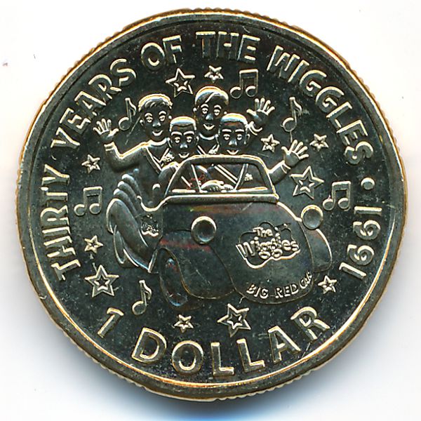 Австралия, 1 доллар (2021 г.)