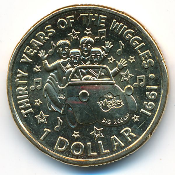 Австралия, 1 доллар (2021 г.)