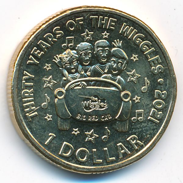 Австралия, 1 доллар (2021 г.)