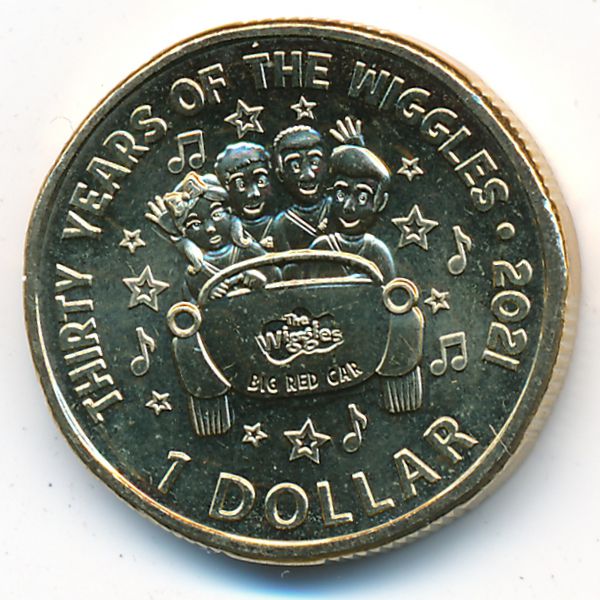 Австралия, 1 доллар (2021 г.)