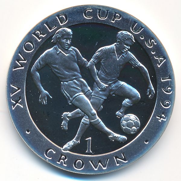 Остров Мэн, 1 крона (1994 г.)