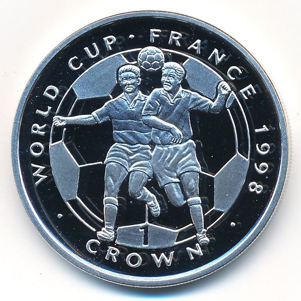 Остров Мэн, 1 крона (1998 г.)