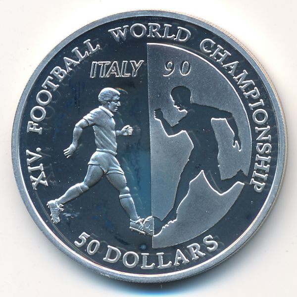 Ниуэ, 50 долларов (1990 г.)