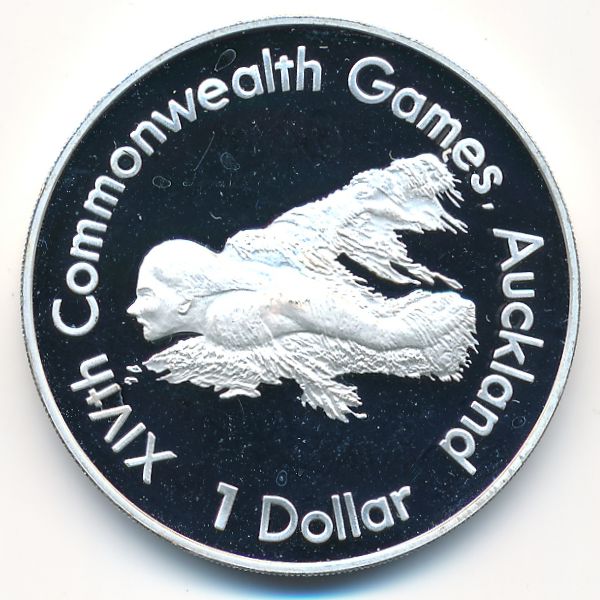 Новая Зеландия, 1 доллар (1989 г.)