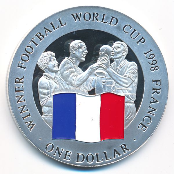 Острова Кука, 1 доллар (2001 г.)