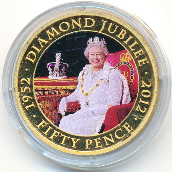 Джерси, 50 пенсов (2011 г.)