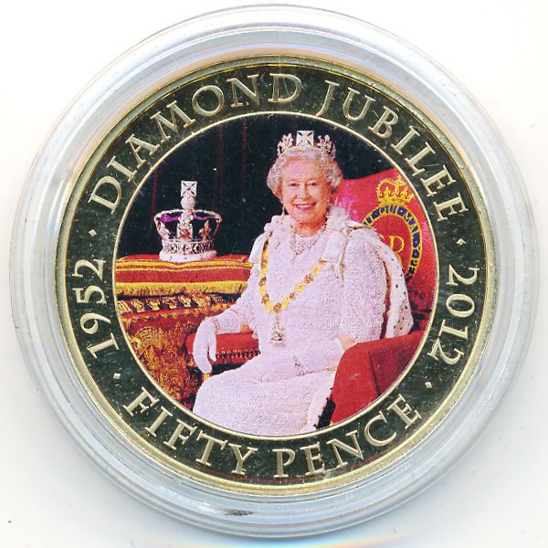 Джерси, 50 пенсов (2011 г.)