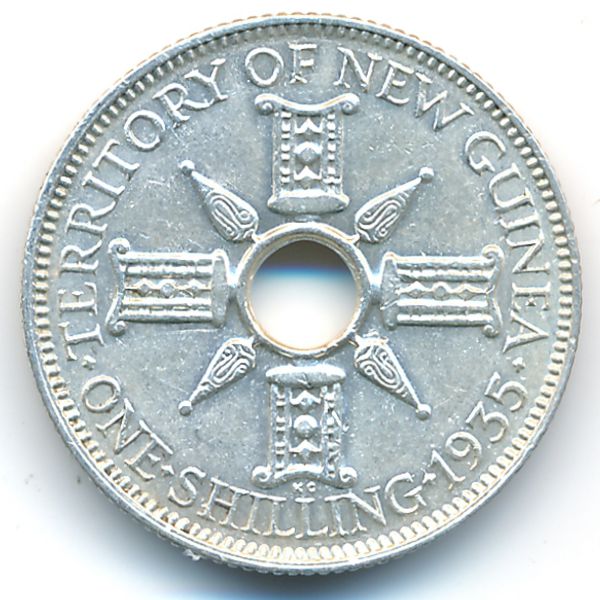 Новая Гвинея, 1 шиллинг (1935 г.)