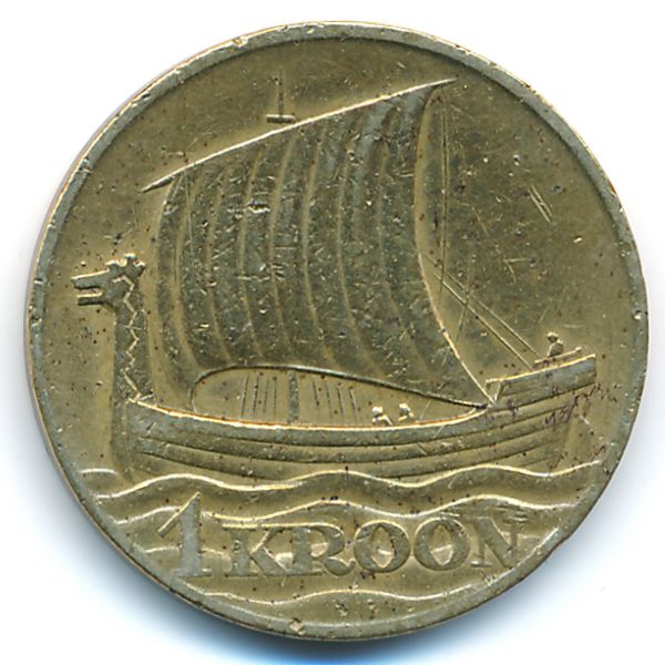 Эстония, 1 крона (1934 г.)