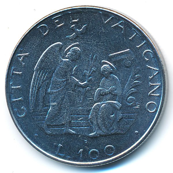 Ватикан, 100 лир (1987 г.)