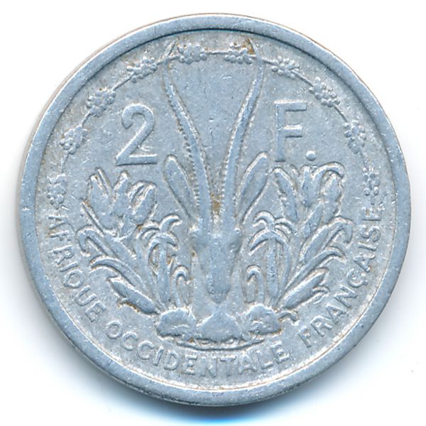 Французская Западная Африка, 2 франка (1948 г.)