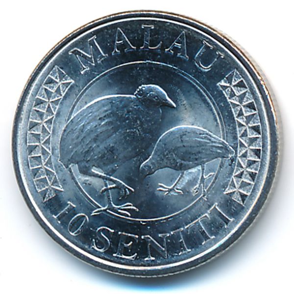 Тонга, 10 сенити (2015 г.)