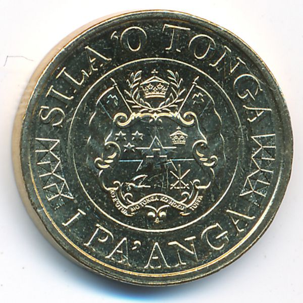 Тонга, 1 паанга (2015 г.)