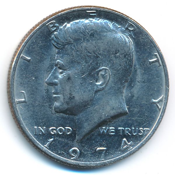 США, 1/2 доллара (1974 г.)