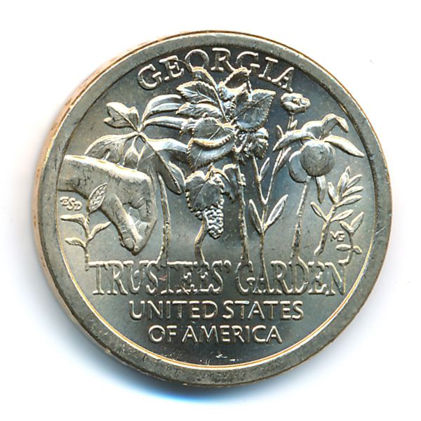 США, 1 доллар (2019 г.)