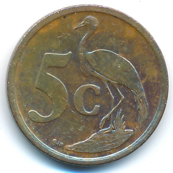 ЮАР, 5 центов (2006 г.)