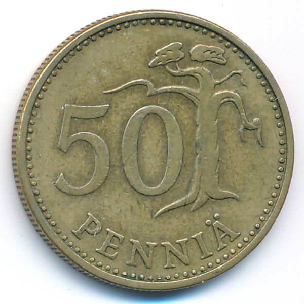 Финляндия, 50 пенни (1964 г.)