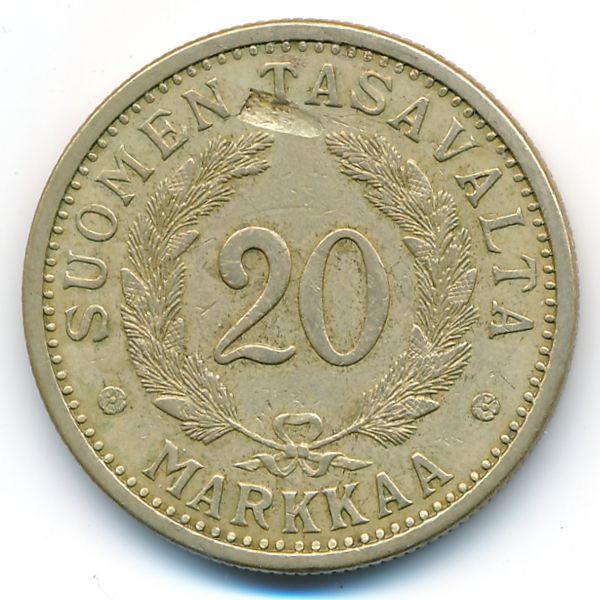Финляндия, 20 марок (1935 г.)