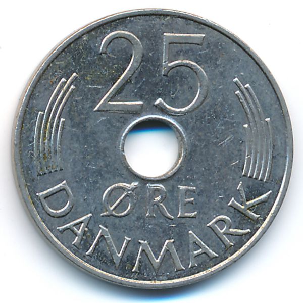 Дания, 25 эре (1986 г.)