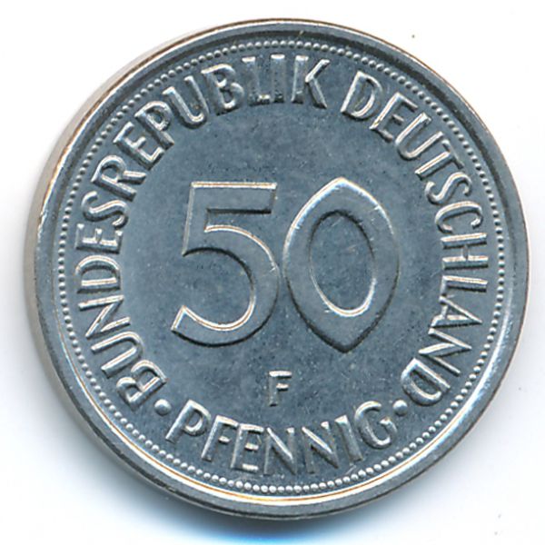 ФРГ, 50 пфеннигов (1979 г.)