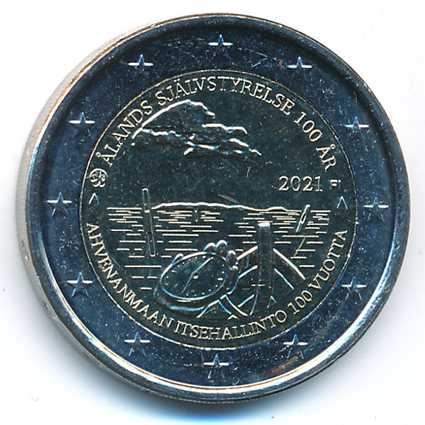 Финляндия, 2 евро (2021 г.)